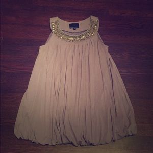 Cynthia Rowley Beaded Balloon Top